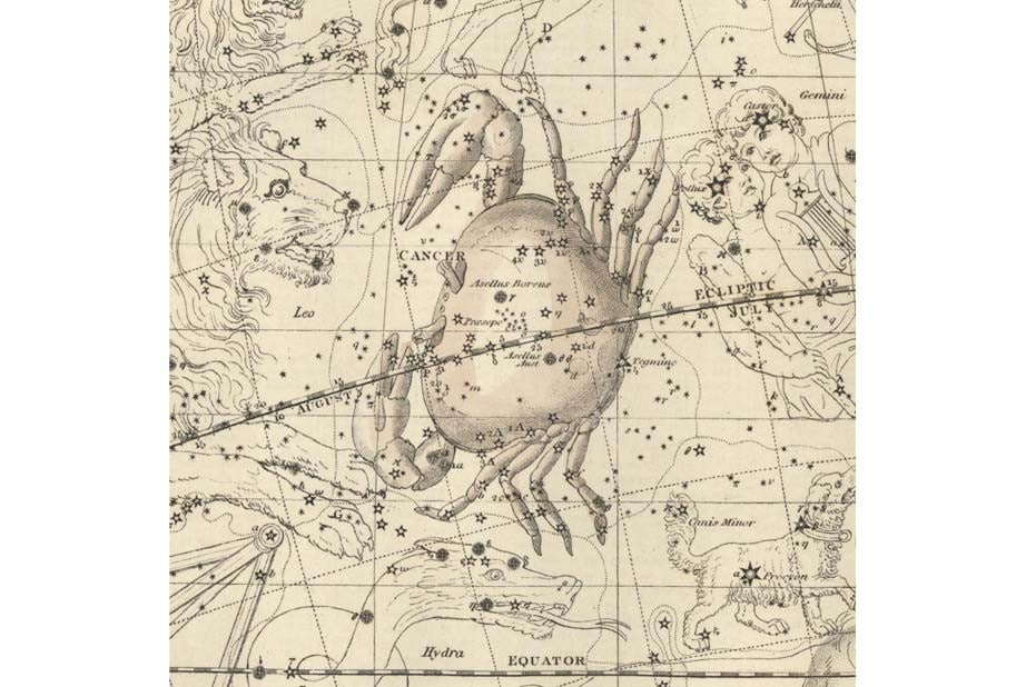 Cancer-Celestial-Atlas-by-Alexander-Jamieson-1822