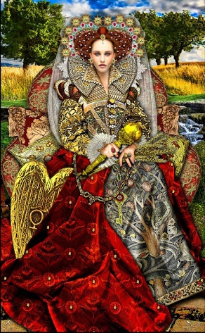Lá III. The Empress trong bộ bài Tarot Illuminati