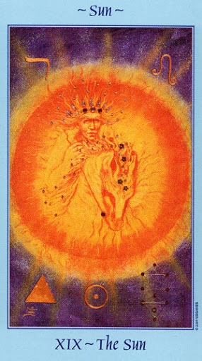 Lá XIX. The Sun - Celestial Tarot