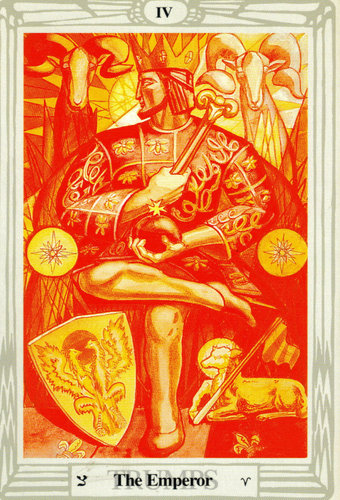 Ý nghĩa lá The Emperor trong bộ bài Thoth Tarot