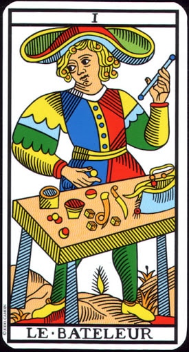 Ý nghĩa lá I - The Magician trong bộ Tarot of Marseilles