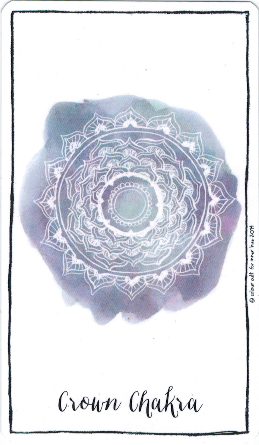 Ý nghĩa lá Crown Chakra trong bộ bài Connected & Free - The Alchemist's Oracle