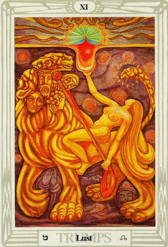 Ý nghĩa lá Lust trong bộ bài Thoth Tarot