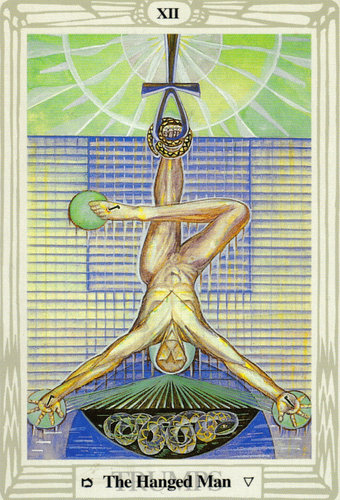 Ý nghĩa lá The Hanged Man trong bộ bài Thoth Tarot