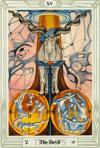 Ý nghĩa lá The Devil trong bộ bài Thoth Tarot