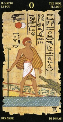 Ý nghĩa lá 0 The Fool trong bộ bài Egyptian Tarot