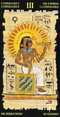 Ý nghĩa lá III The Empress trong bộ bài Egyptian Tarot