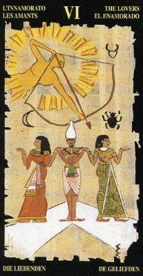 Ý nghĩa lá VI The Lovers trong bộ bài Egyptian Tarot