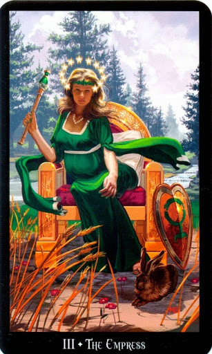 Ý nghĩa lá The Empress trong bộ bài Witches Tarot