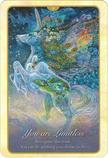 Ý nghĩa lá 4. You Are Limitless trong bộ bài Whispers of Love Oracle Cards