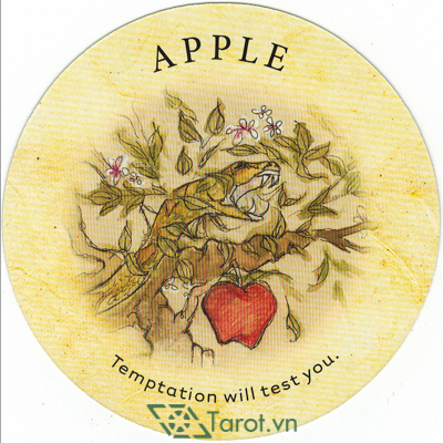  Ý nghĩa lá Apple trong bộ bài Tea Leaf Fortune Cards