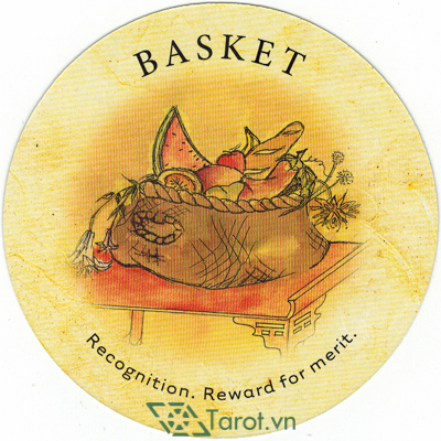 Ý nghĩa lá Basket trong bộ bài Tea Leaf Fortune Cards