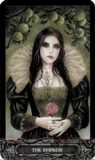 Ý nghĩa lá bài III. The Empress trong bộ bài Tarot of Vampyres