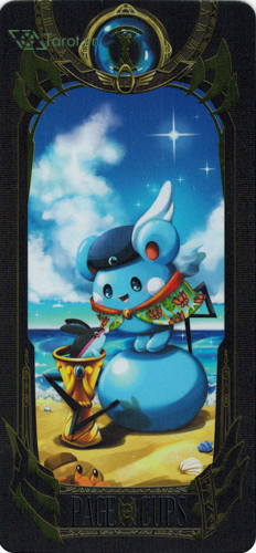 page of cups - pokemon tarot
