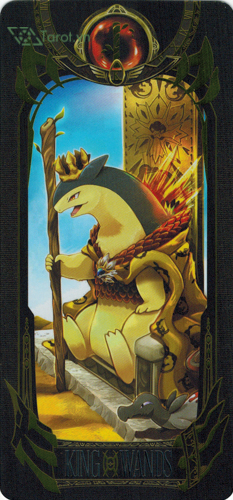 king of wands - pokemon tarot