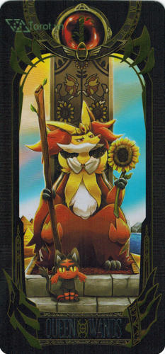 queen of wands - pokemon tarot