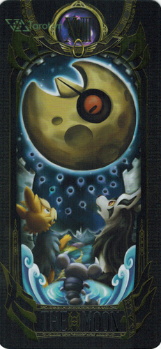 the moon - pokemon tarot