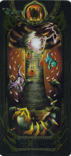 the tower - pokemon tarot