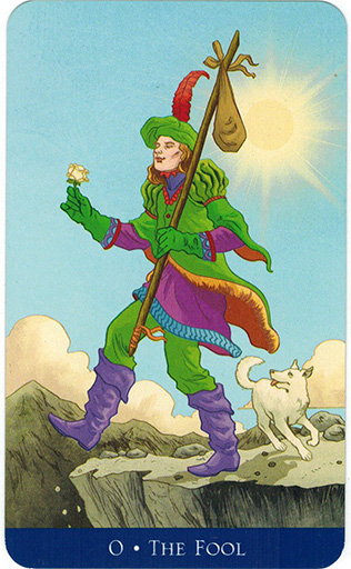 Ý nghĩa lá The Fool trong bộ bài Llewellyn’s Classic Tarot