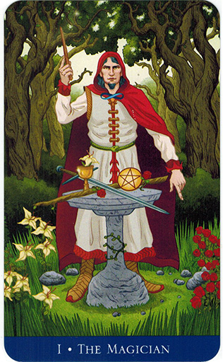 Ý nghĩa lá The Magician trong bộ bài Llewellyn’s Classic Tarot