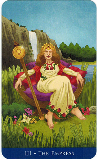 Ý nghĩa lá The Empress trong bộ bài Llewellyn’s Classic Tarot