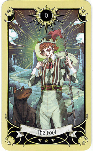Ý nghĩa lá The Fool trong bộ bài Mystical Manga Tarot