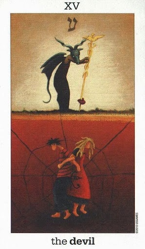 Lá XV. The Devil – Sun and Moon Tarot