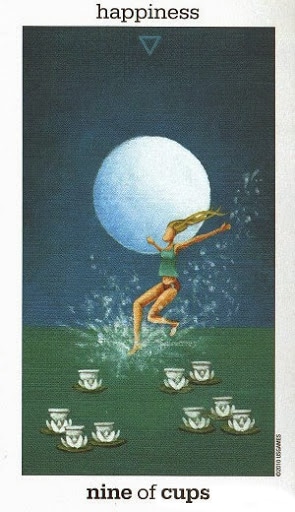 Lá Nine of Cups – Sun and Moon Tarot