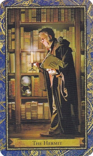 Ý nghĩa lá The Hermit trong bộ bài Wizards Tarot