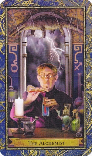 Ý nghĩa lá The Alchemist trong bộ bài Wizards Tarot