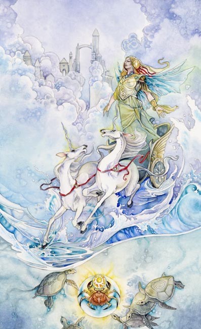 The Chariot - The Shadowscapes Tarot