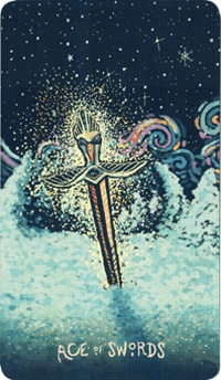 Lá Ace of Swords – Prisma Visions Tarot