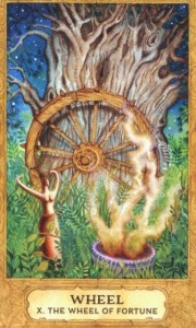 Lá XXI. The Wheel of Fortune – Chrysalis Tarot