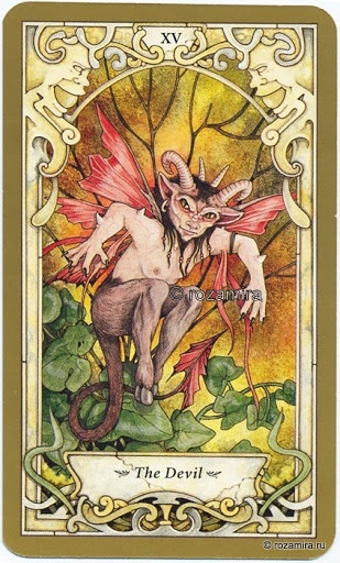 Lá The Devil – Mystic Faerie Tarot