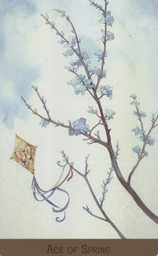 Lá Ace of Spring – Victorian Fairy Tarot