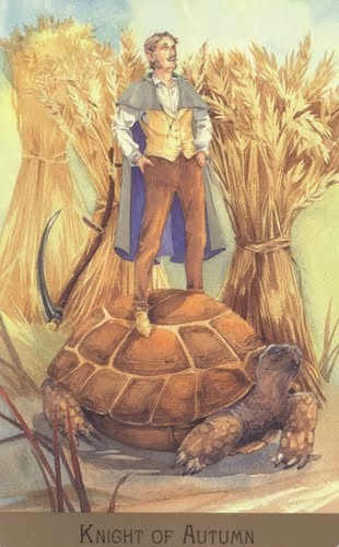 Lá Knight of Autumn – Victorian Fairy Tarot