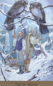 Lá Two of Winter - Victorian Fairy Tarot