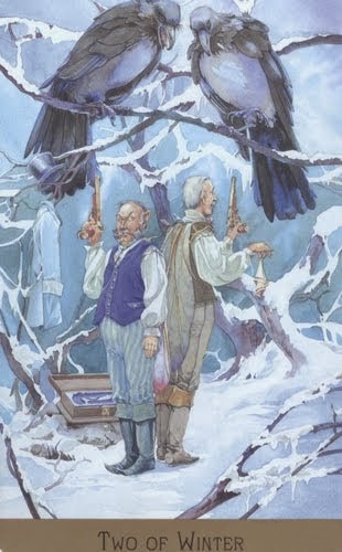 Lá Two of Winter – Victorian Fairy Tarot