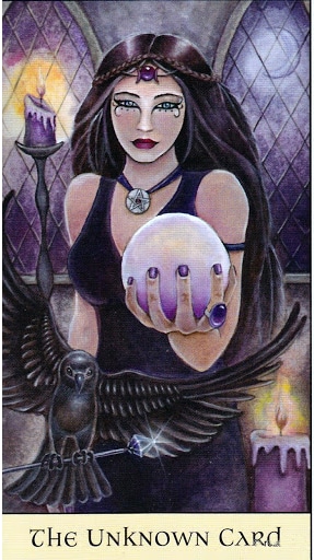 Lá The Unknown Card - Crystal Visions Tarot