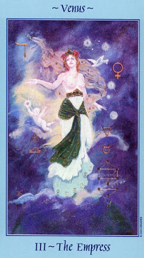 Lá III. The Empress - Celestial Tarot