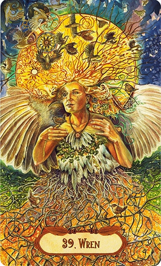 Lá 39. Wren – Winged Enchantment Oracle