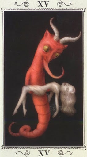 Lá XV. The Devil - Nicoletta Ceccoli Tarot