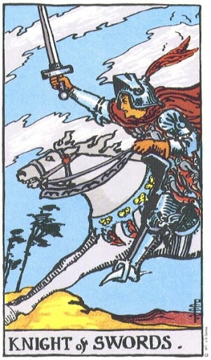 Ý Nghĩa Biểu Tượng 78 Lá Bài Tarot – Knight of Swords