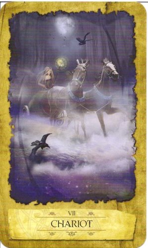 Ý nghĩa lá Chariot trong bộ Mystic Dreamer Tarot
