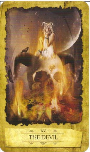 Ý nghĩa lá The Devil trong bộ Mystic Dreamer Tarot