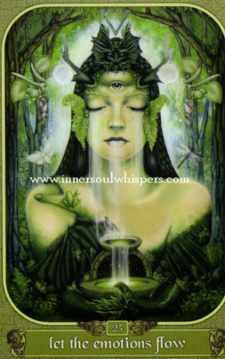 Ý nghĩa lá Let your emotions flow trong bộ Messenger Oracle
