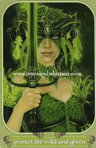 Lá Protect the wild and green - Messenger Oracle