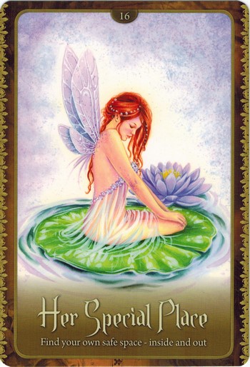Ý nghĩa lá Her Special Place trong bộ Wild Wisdom of The Faery Oracle