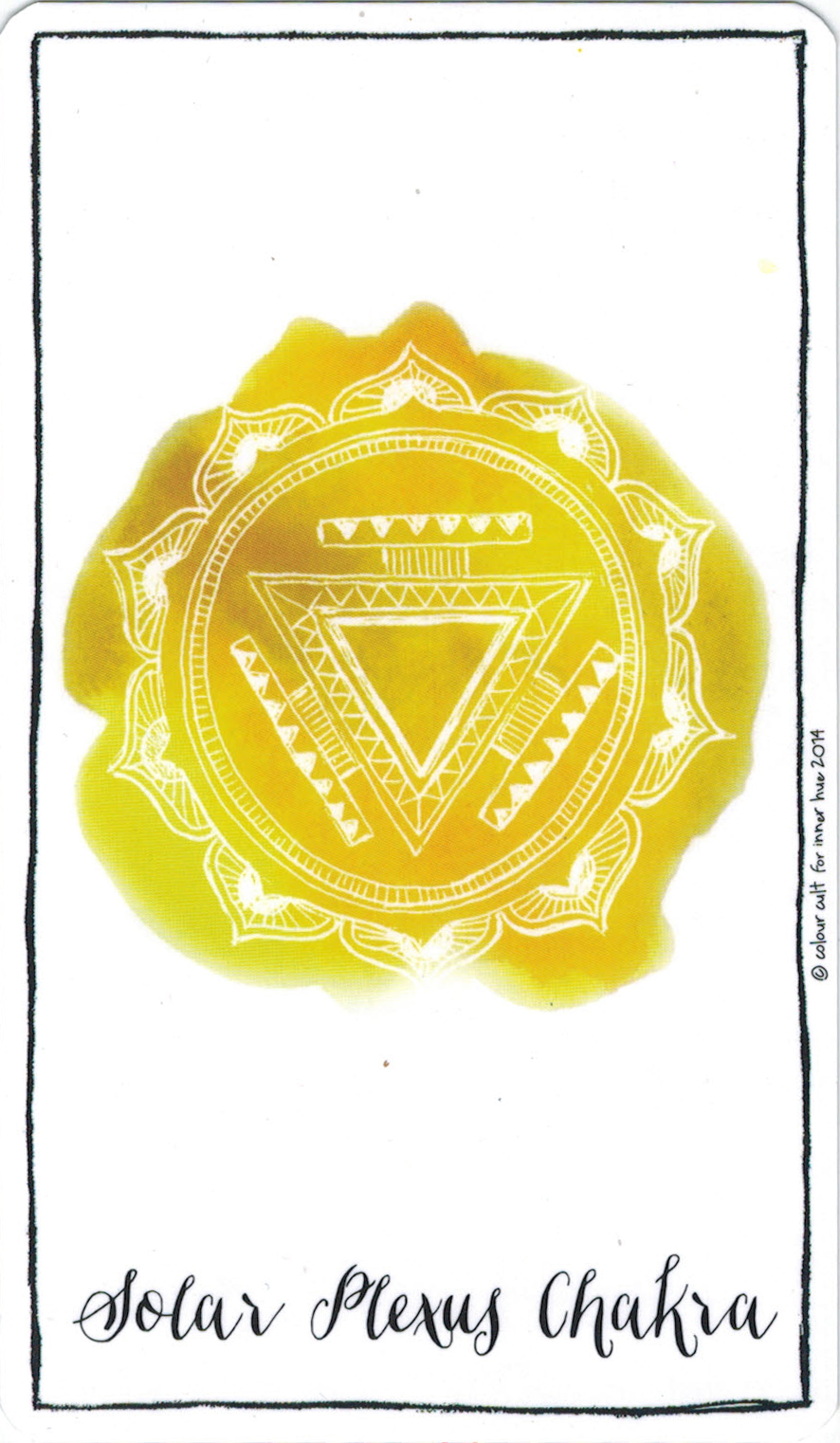 Ý nghĩa lá Solar Plexus Chakra trong bộ Connected & Free - The Alchemist's Oracle