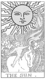 Biểu Tượng Trong Tarot - Mặt Trời